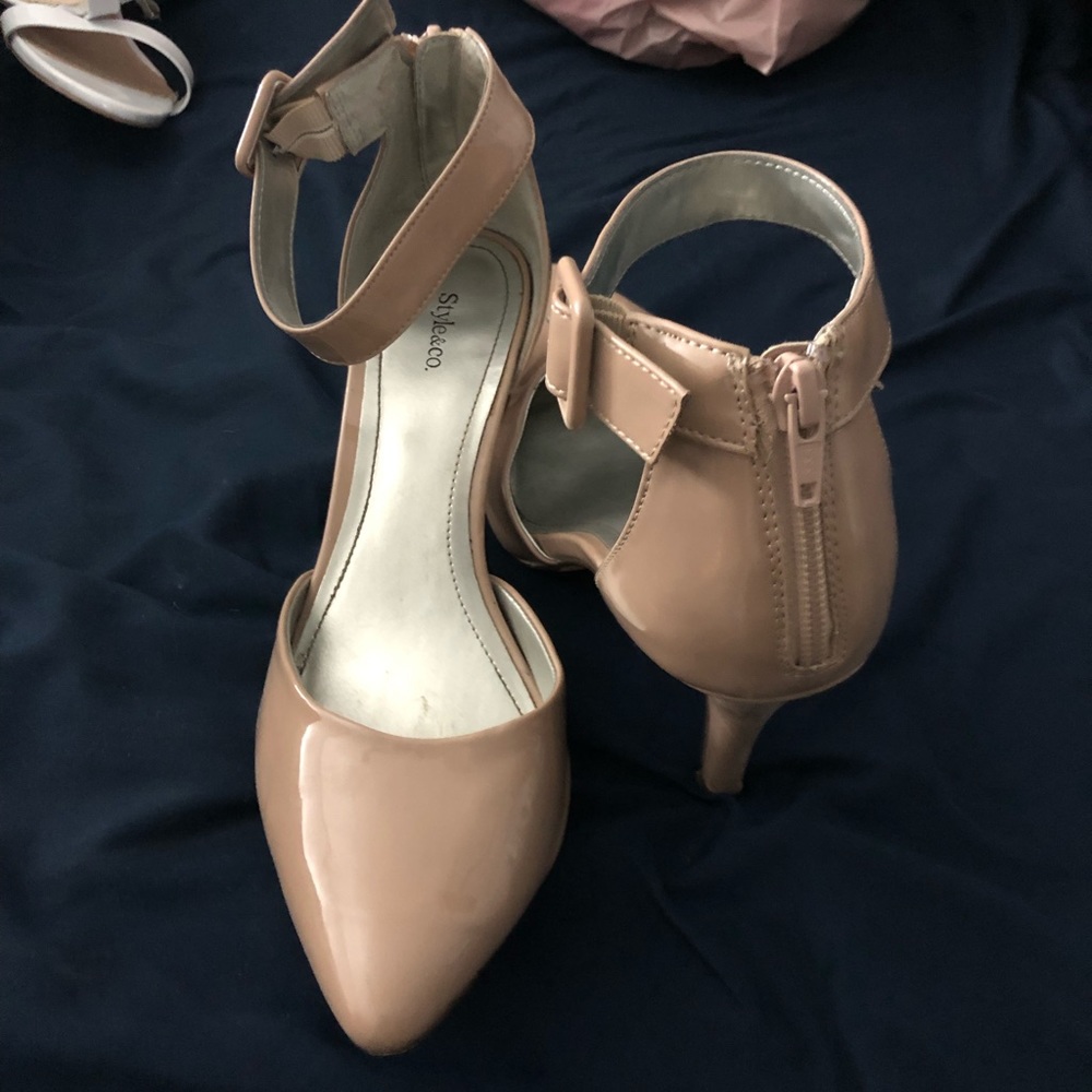 Tan High Heels